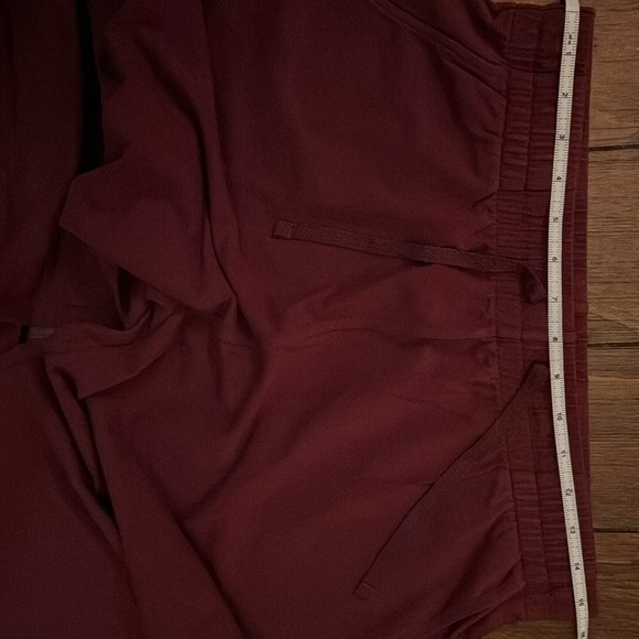 Willit, women’s XL, Maroon/burgundy color, elastic waist, drawstring, knit pants - Picture 10 of 10